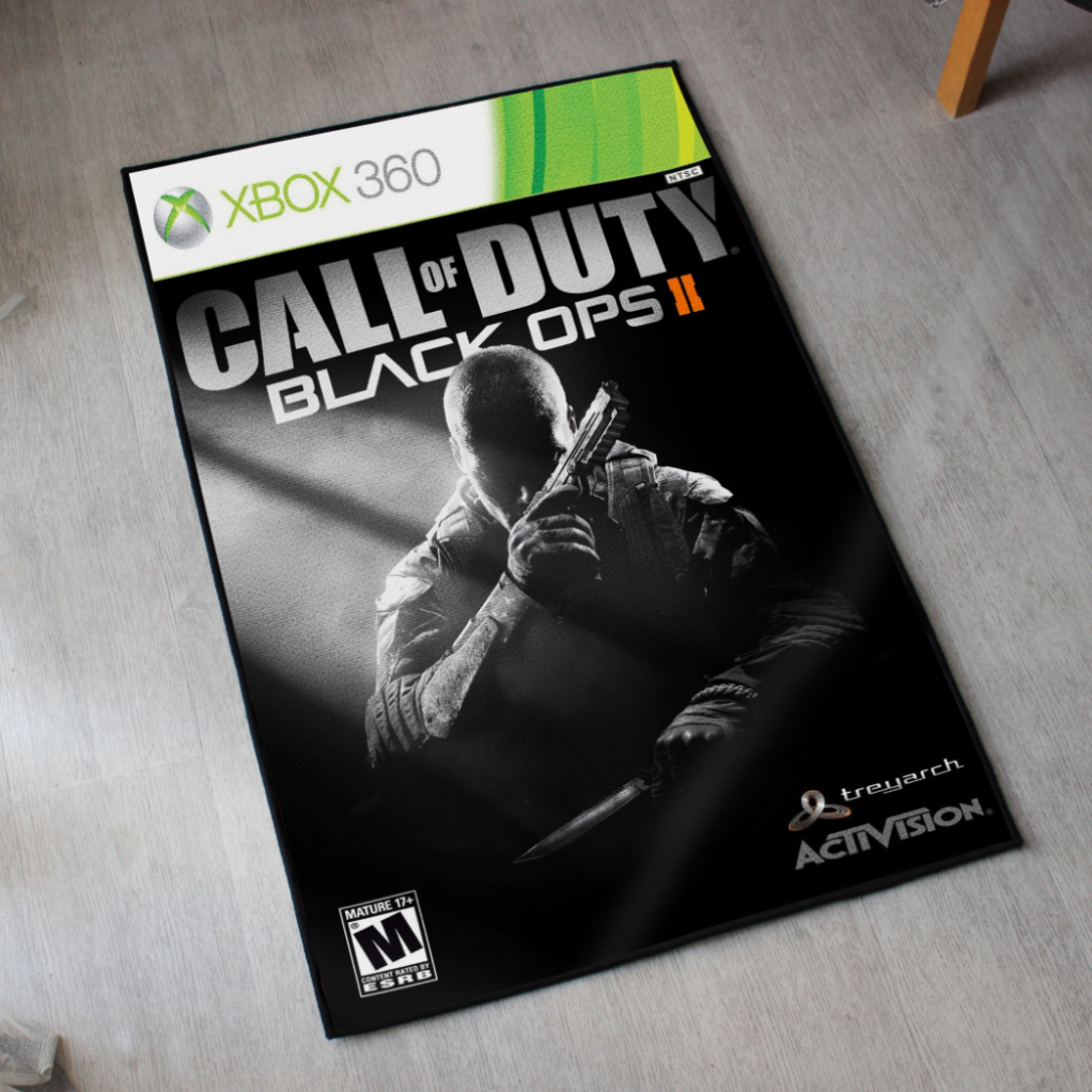 Tapis Call of Duty Black Ops 2 – Design Disque BO2