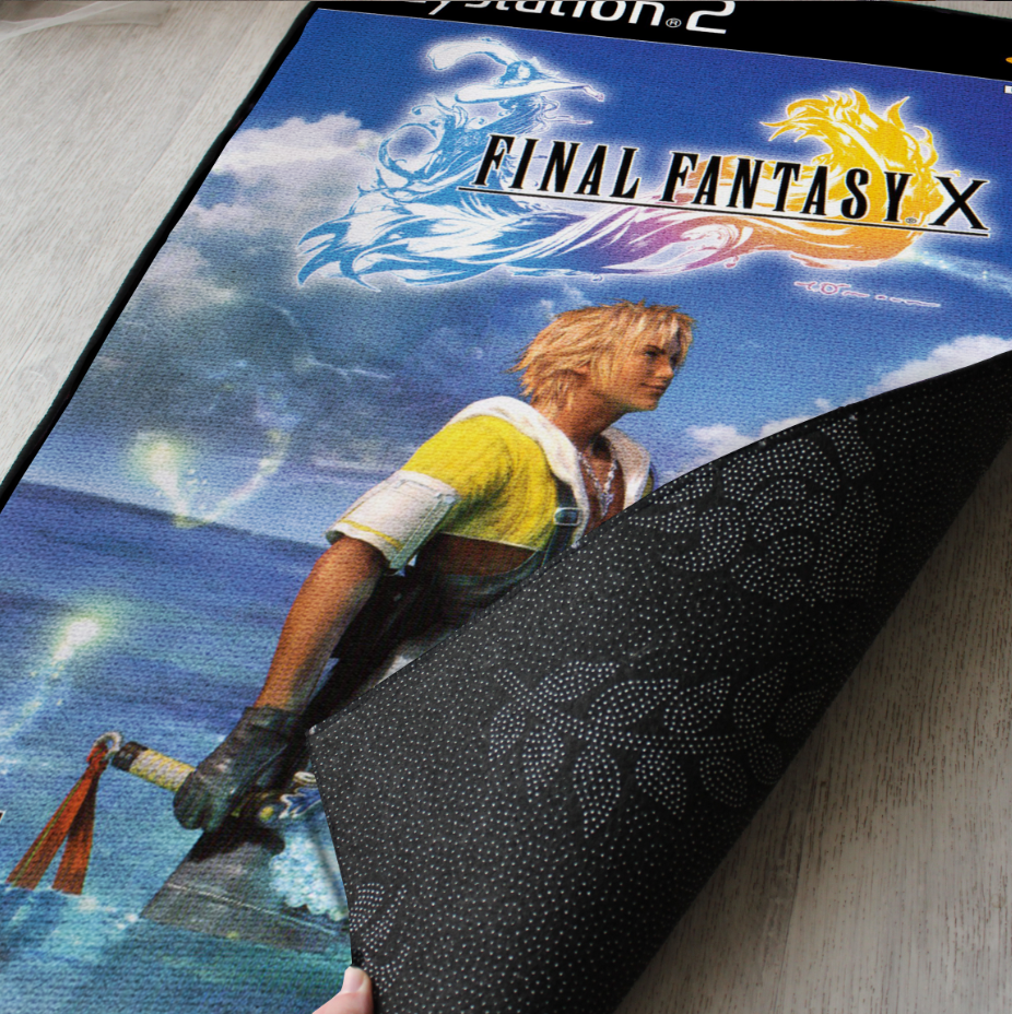 Final Fantasy X Rug – PS2 Cover Art Decor