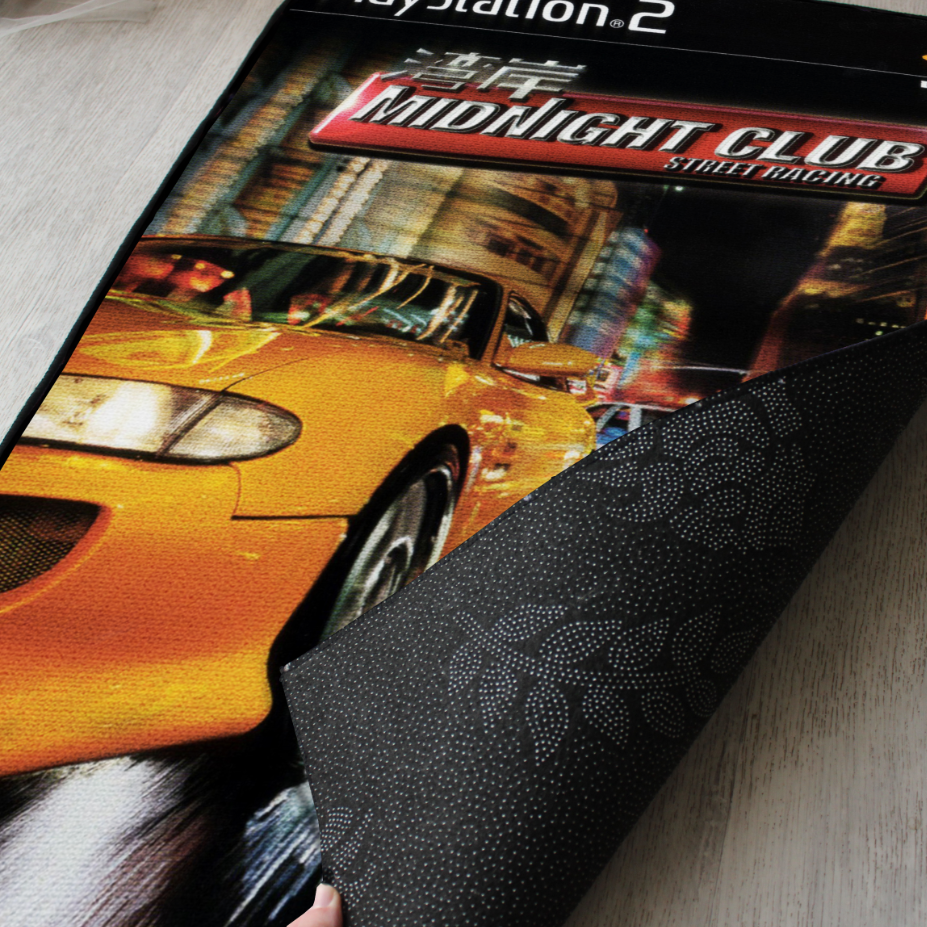 Tapis Midnight Club – Décoration de jaquette PS2