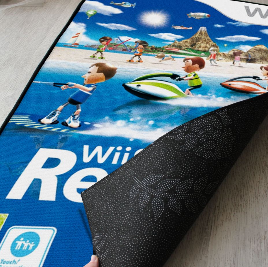 Wii Sports Resort Rug – Wii Cover Art Decor