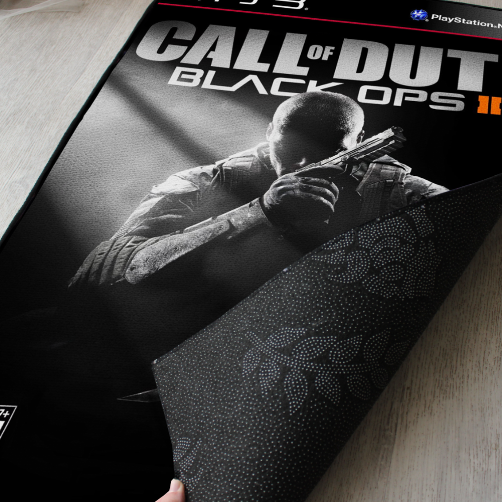 Tapis Call of Duty Black Ops 2 – Design Disque BO2