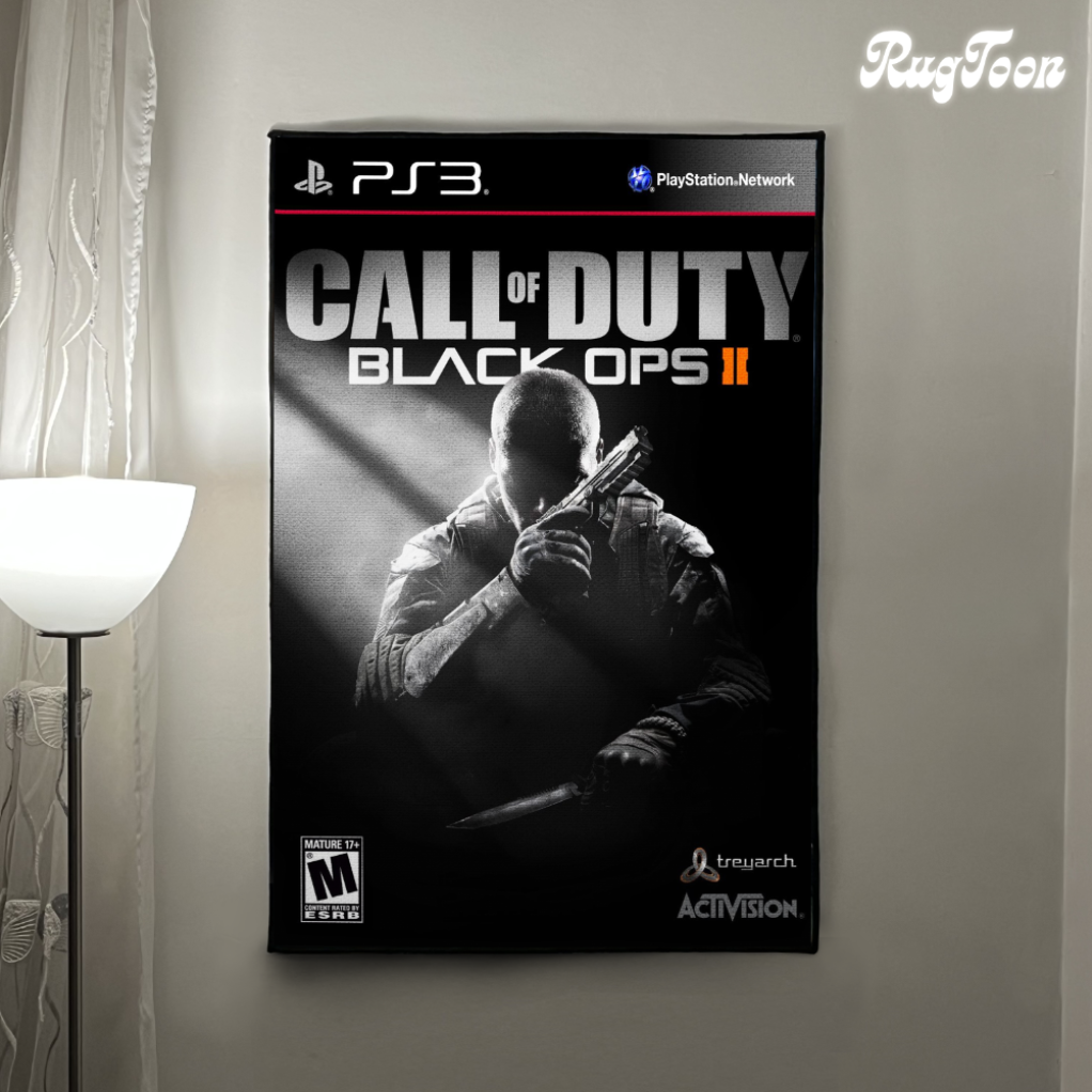 Tapis Call of Duty Black Ops 2 – Design Disque BO2