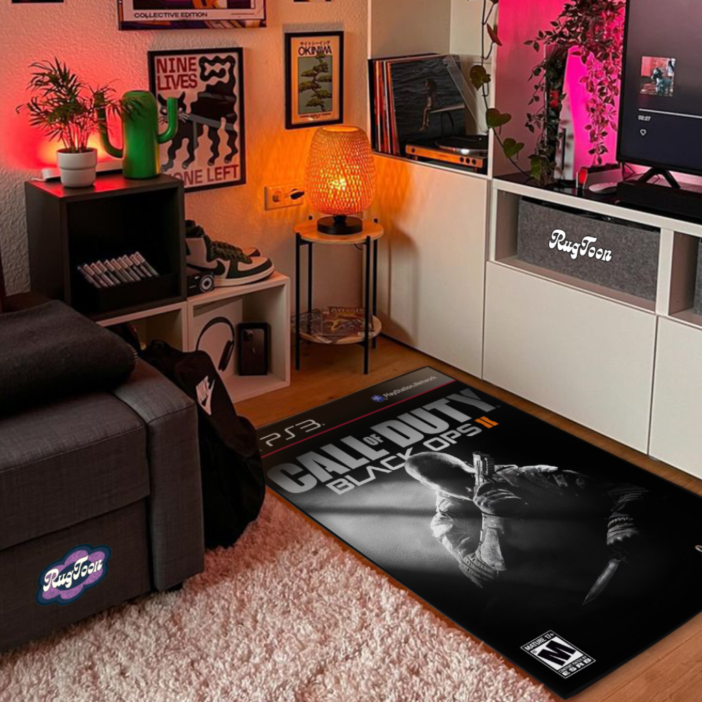 Tapis Call of Duty Black Ops 2 – Design Disque BO2