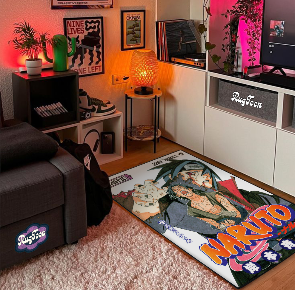 Tapis Naruto – Design Itachi Couverture Manga