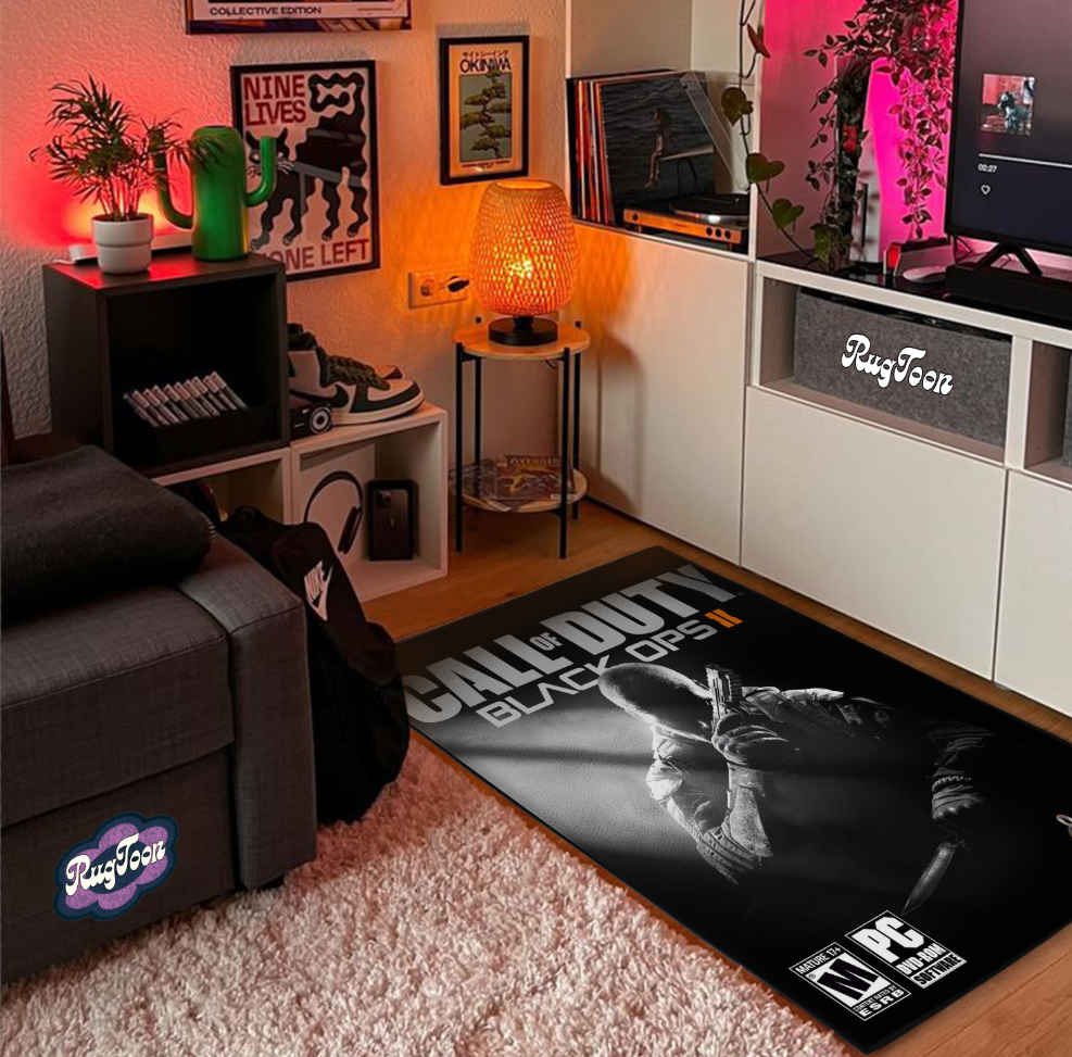Tapis Call of Duty Black Ops 2 – Design Disque BO2