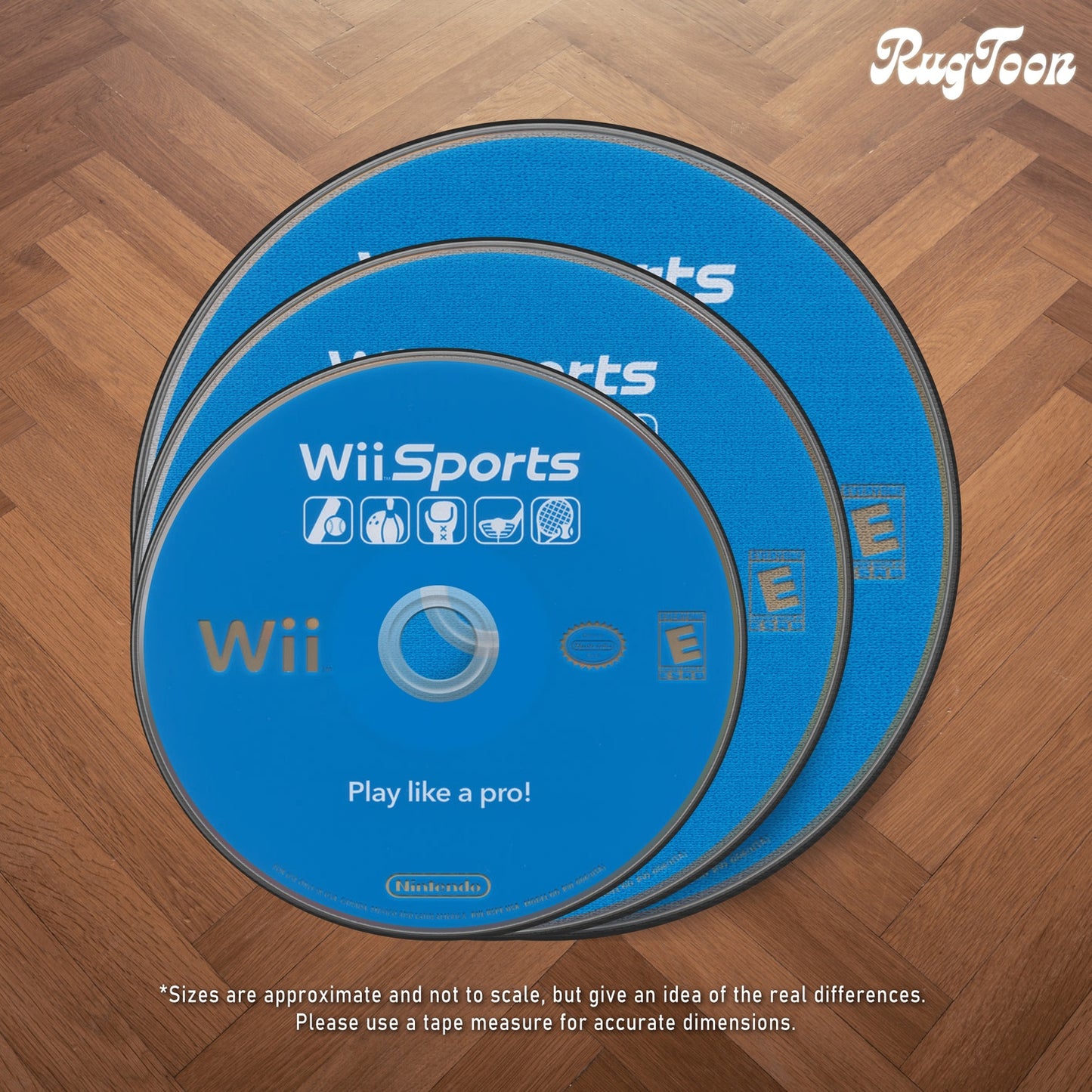 Tapis Disque Wii Sports – Design Nintendo