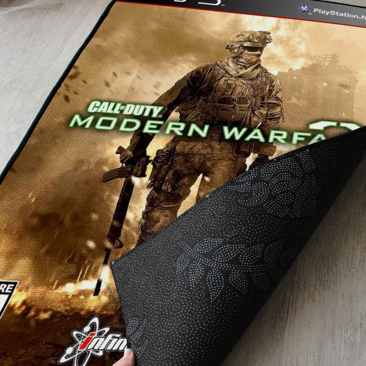 Call of Duty MW2 Rug – PS3 Cover Art Decor