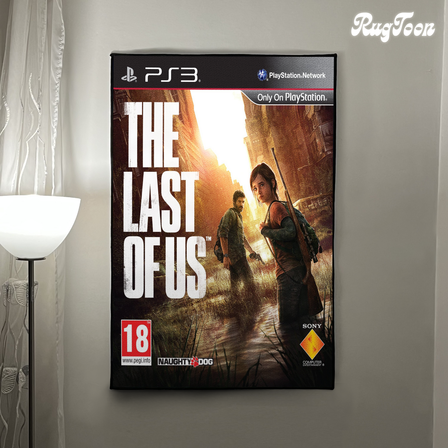 Tapis The Last of Us – Décoration de jaquette PS3