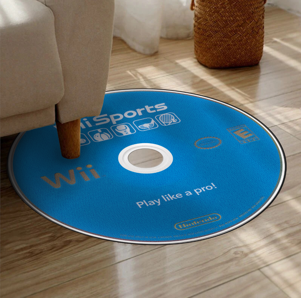 Tapis Disque Wii Sports – Design Nintendo