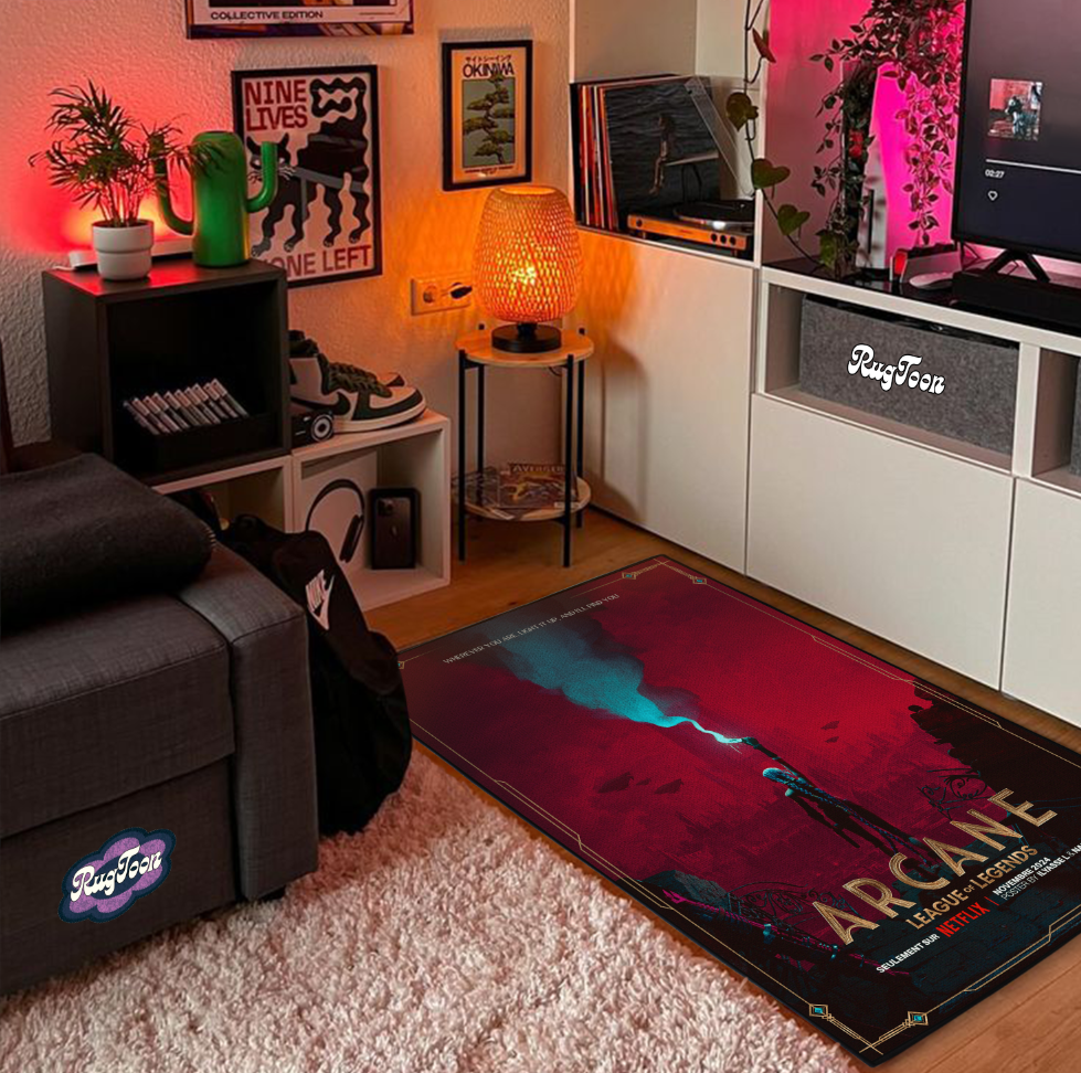 Tapis Jinx – Arcane et League of Legends