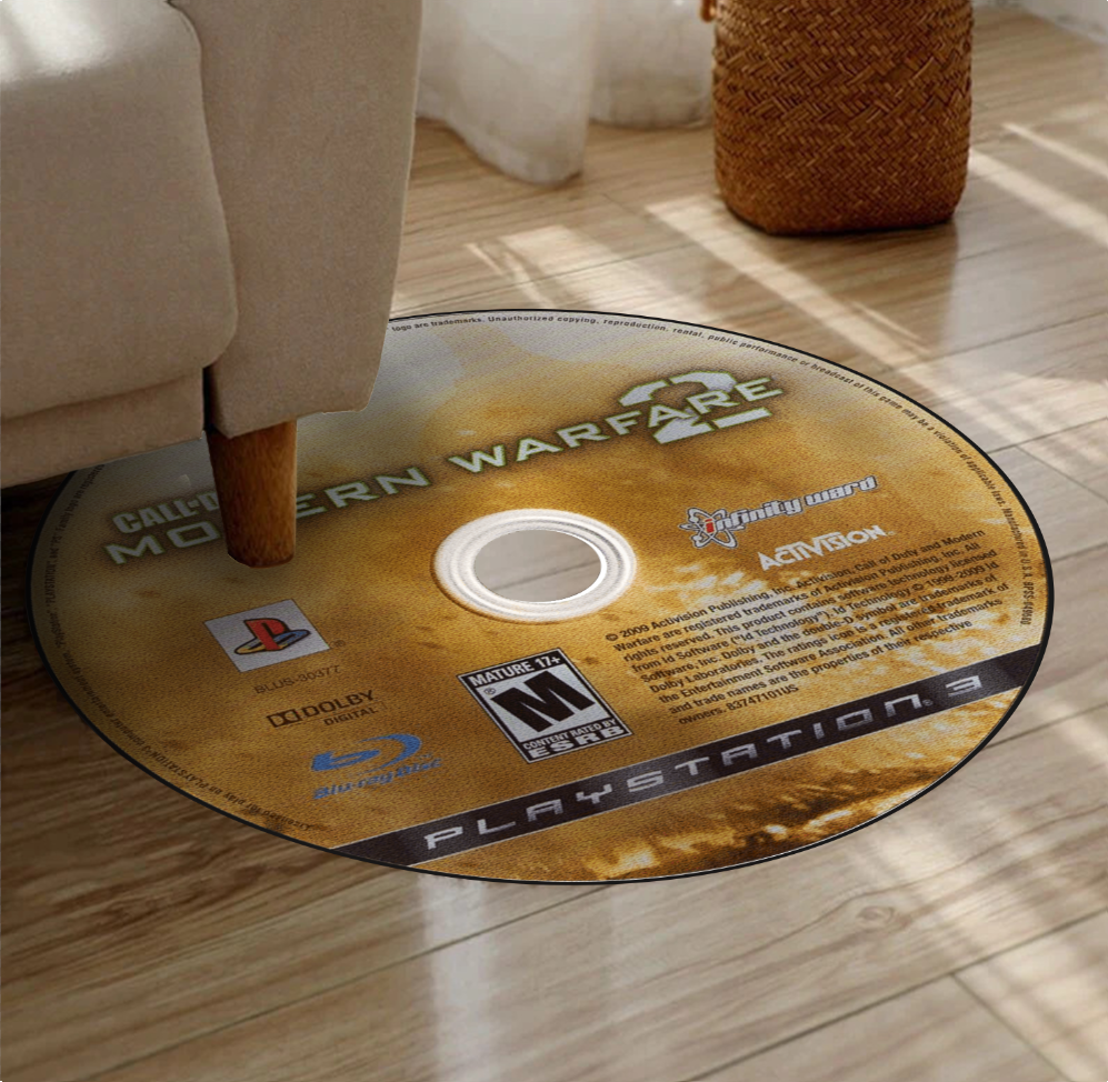 Tapis Disque MW2 – Call of Duty PS3 & Xbox 360