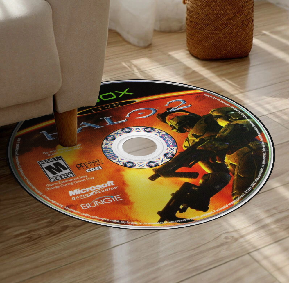 Tapis Disque Halo 2 – Design Jeu Xbox 360