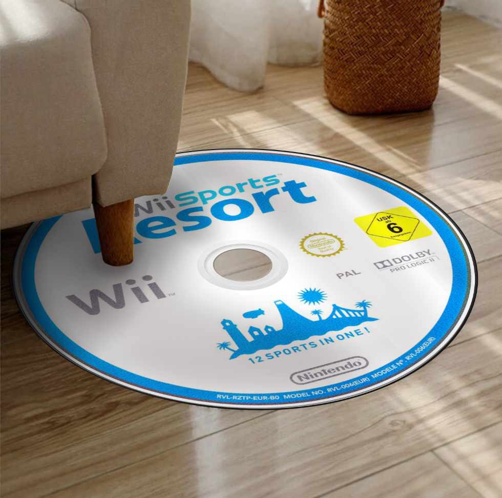 Tapis Disque Wii Sports Resort – Design Nintendo