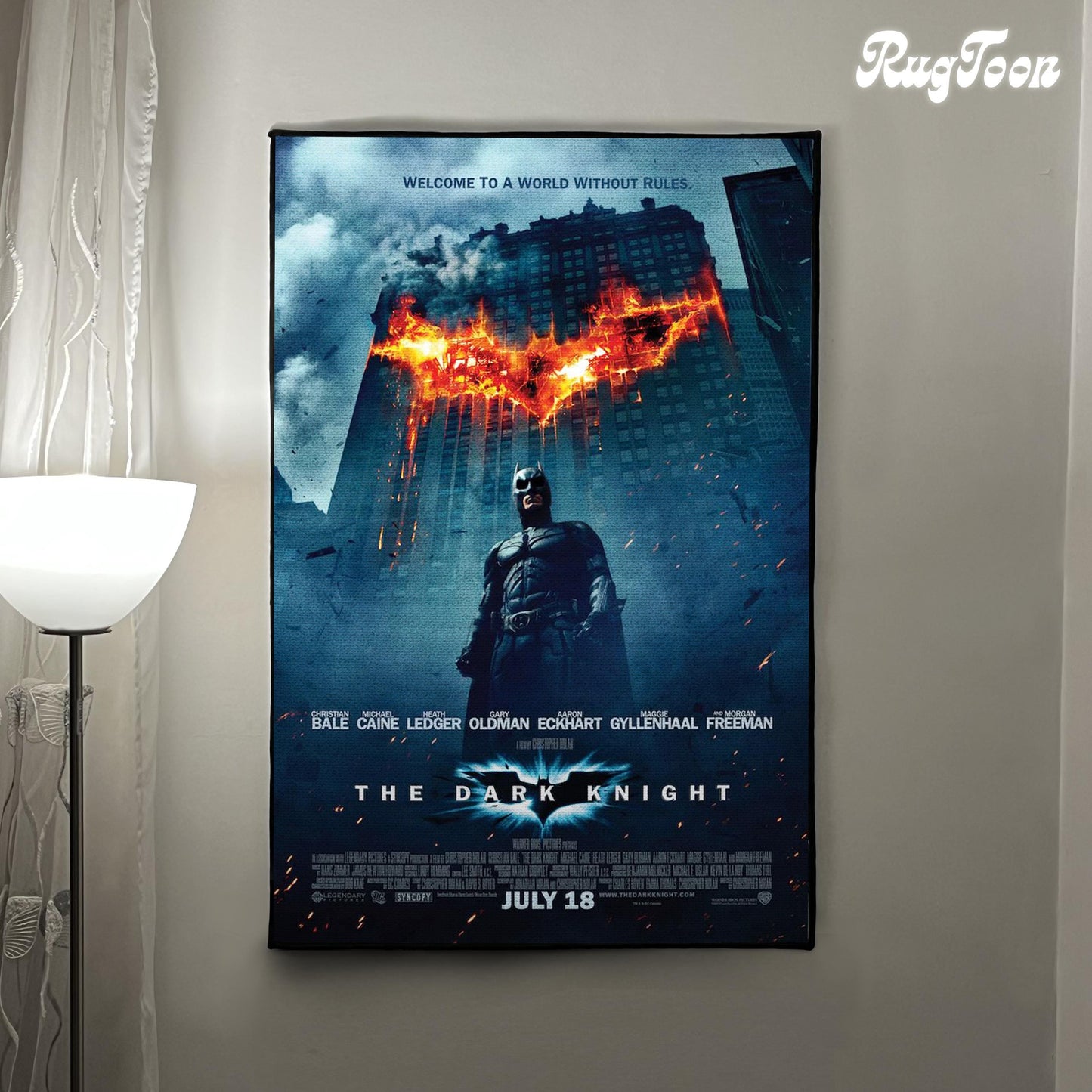 Tapis Batman – The Dark Knight Movie Cover – Gotham Bruce Wayne