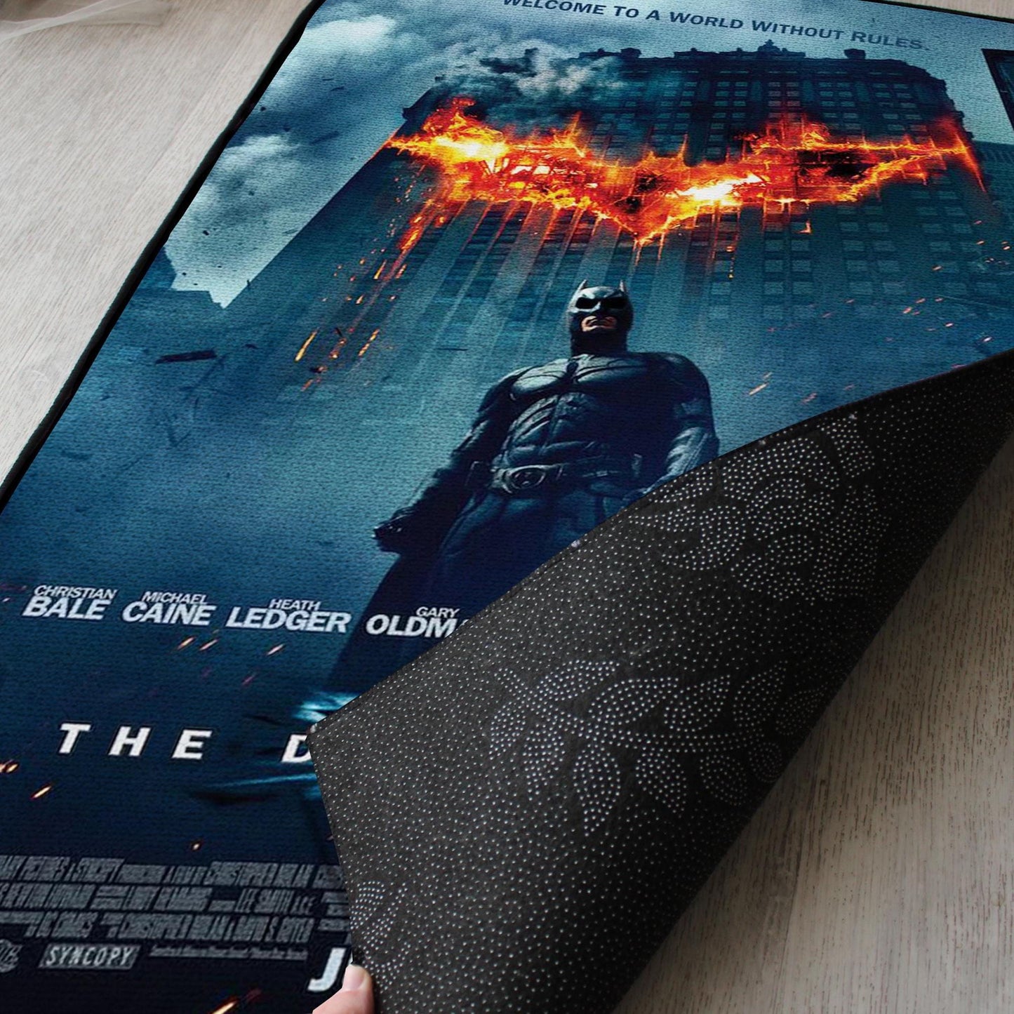 Tapis Batman – The Dark Knight Movie Cover – Gotham Bruce Wayne
