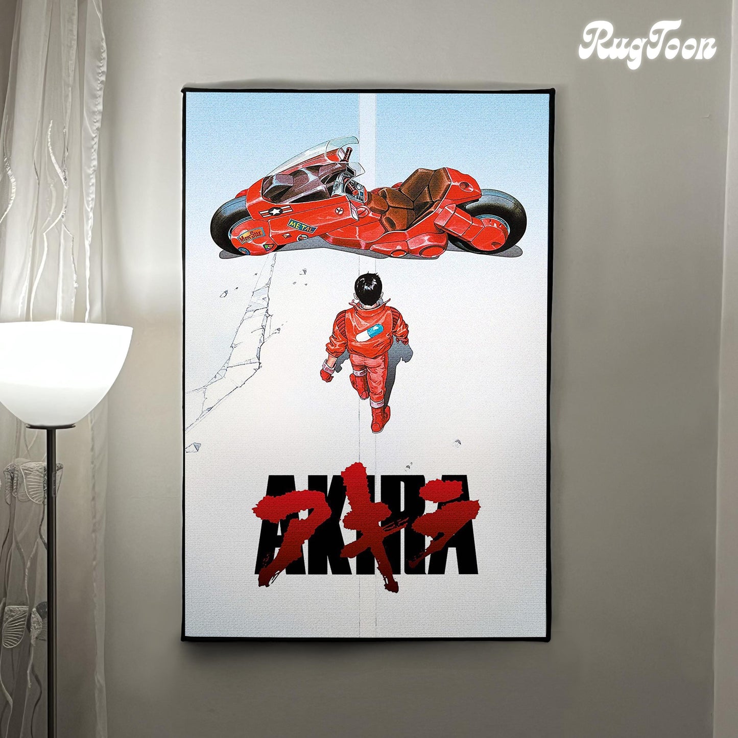 The Rug can be hanged on a wall like a poster for decoration.