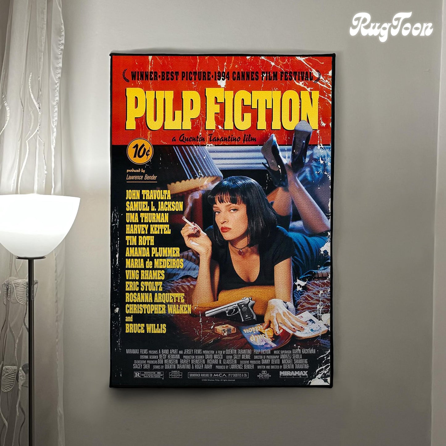 Tapis Pulp Fiction – Affiche du Film – Art de Film Tarantino