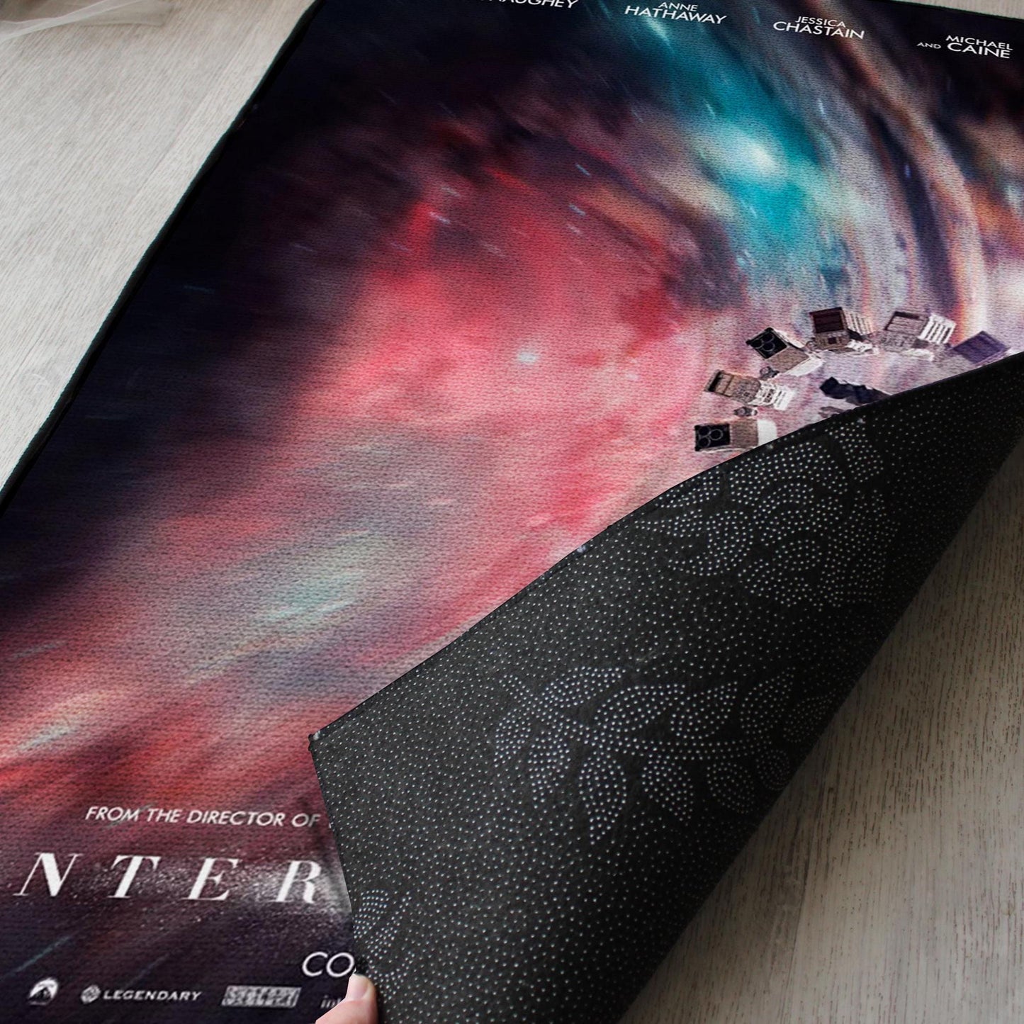 Tapis Interstellar – Affiche du Film – Art de Film C. Nolan