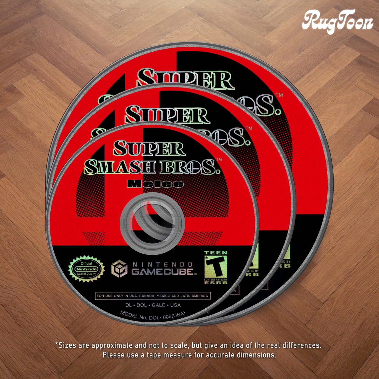 Tapis Disque Super Smash Bros Melee – GameCube Nintendo