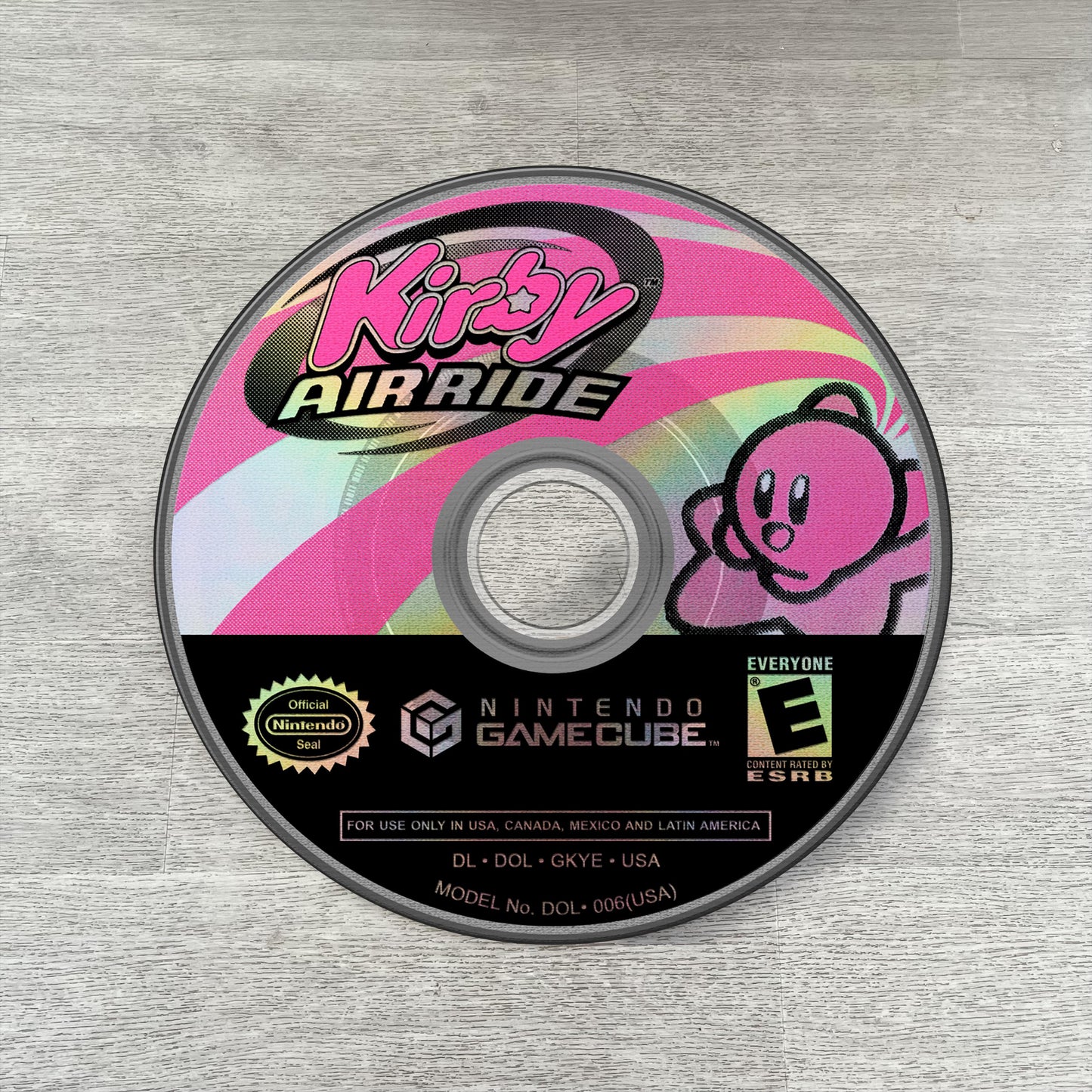 Kirby Air Ride Disc Rug - GameCube Carpet