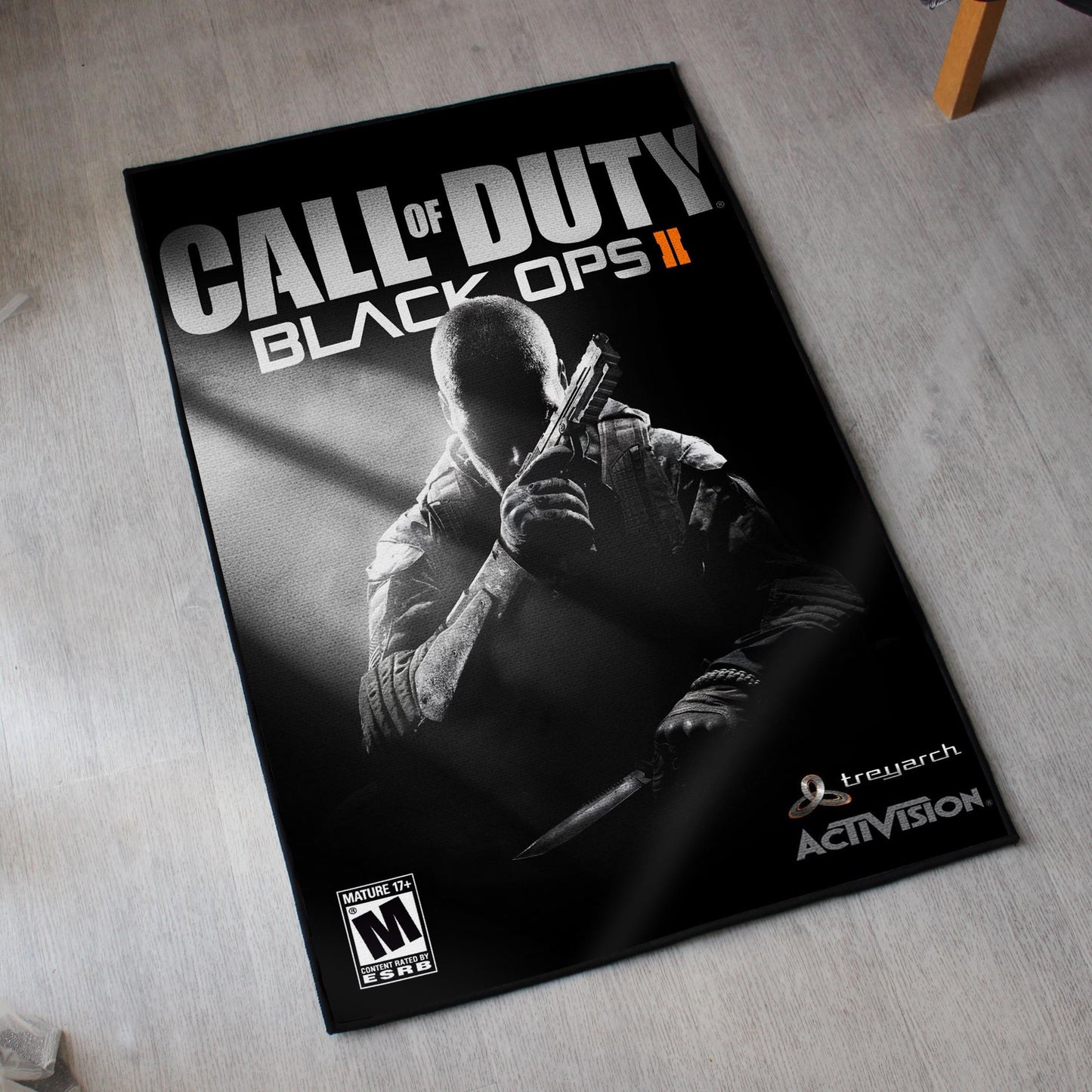 Call of Duty Black Ops 2 Rug – BO2 Cover Art Decor