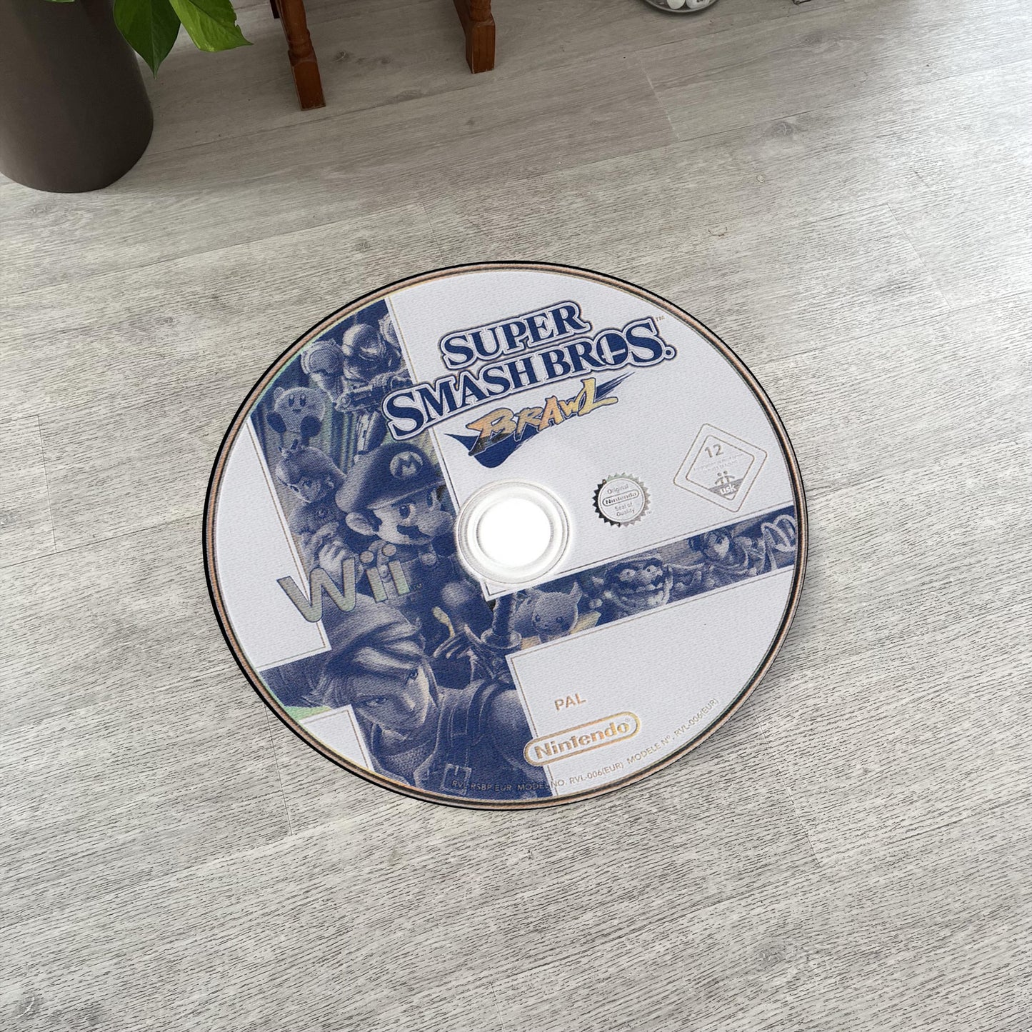 Tapis Disque Super Smash Bros Brawl – Wii Nintendo