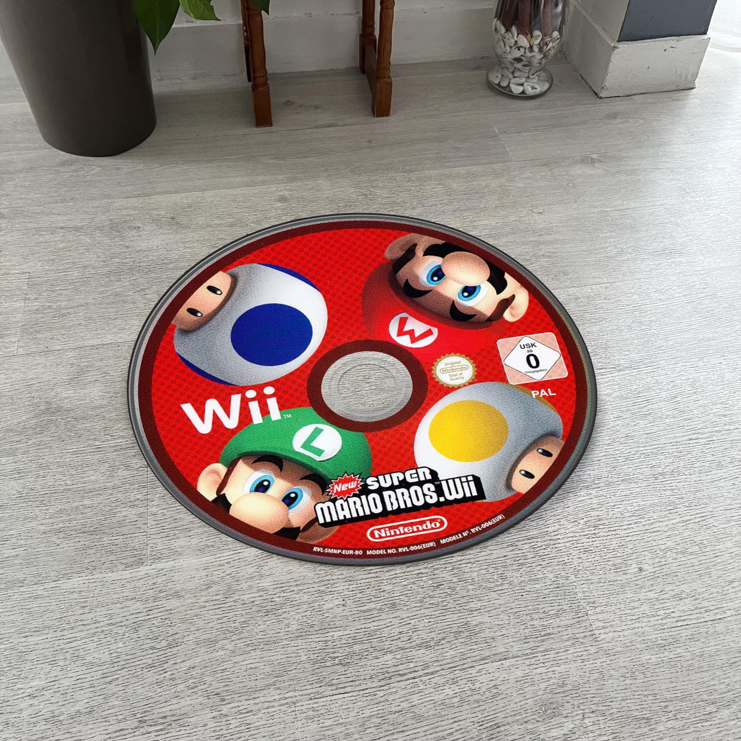 Tapis Disque New Super Mario Bros Wii – Nintendo Wii