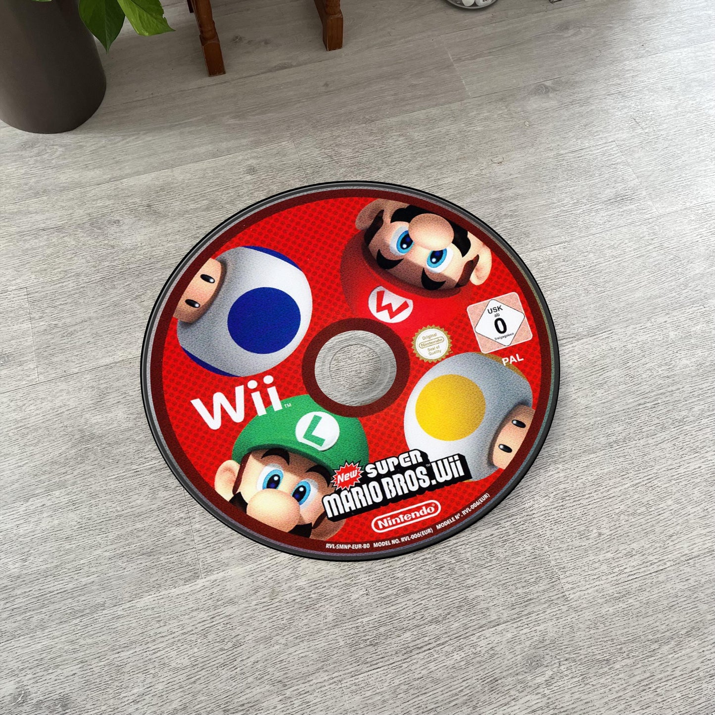 Tapis Disque New Super Mario Bros Wii – Nintendo Wii