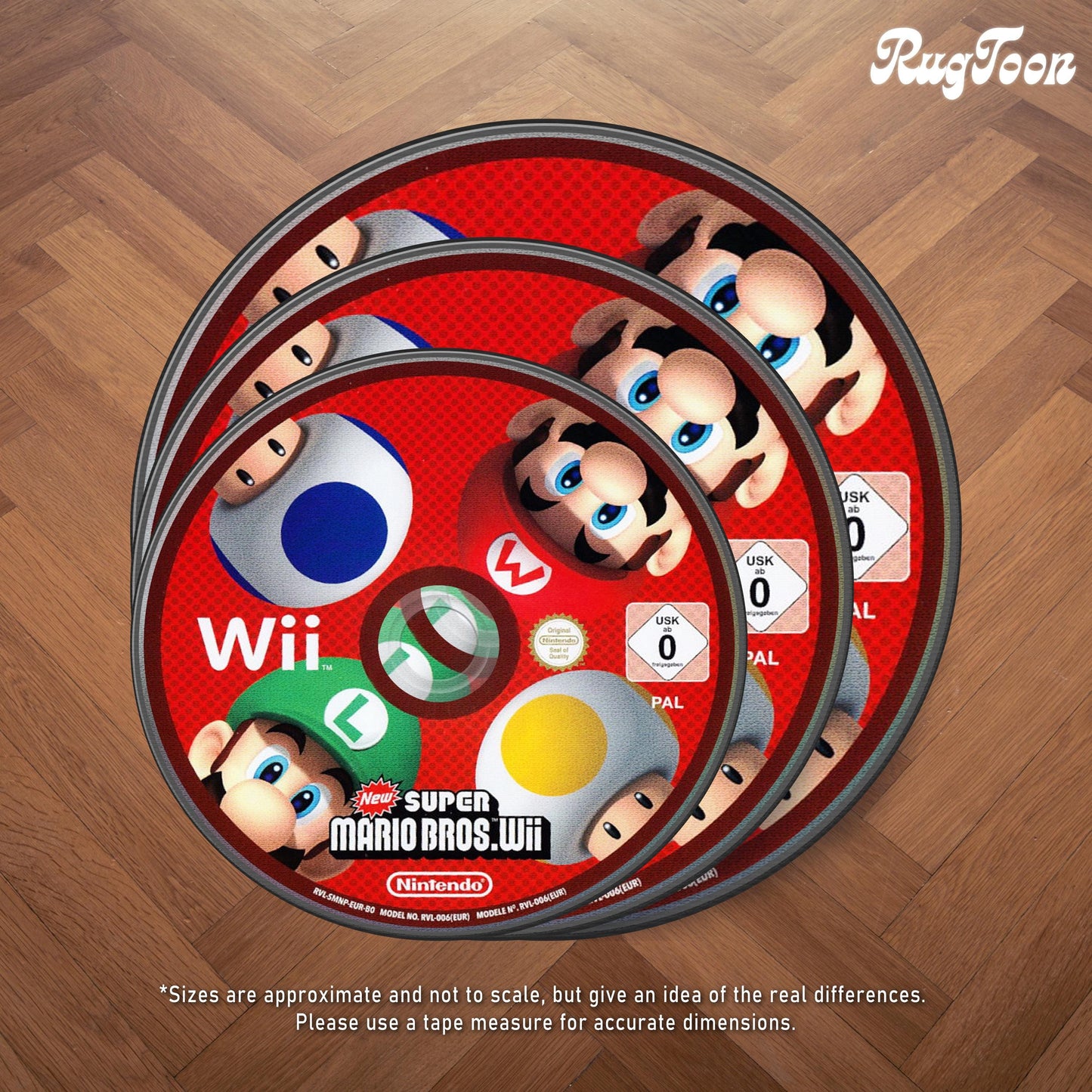 Tapis Disque New Super Mario Bros Wii – Nintendo Wii