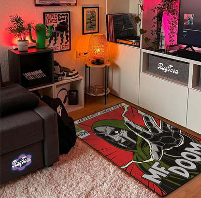 Tapis MF Doom – Design Art Rap & Comics Madvillainy