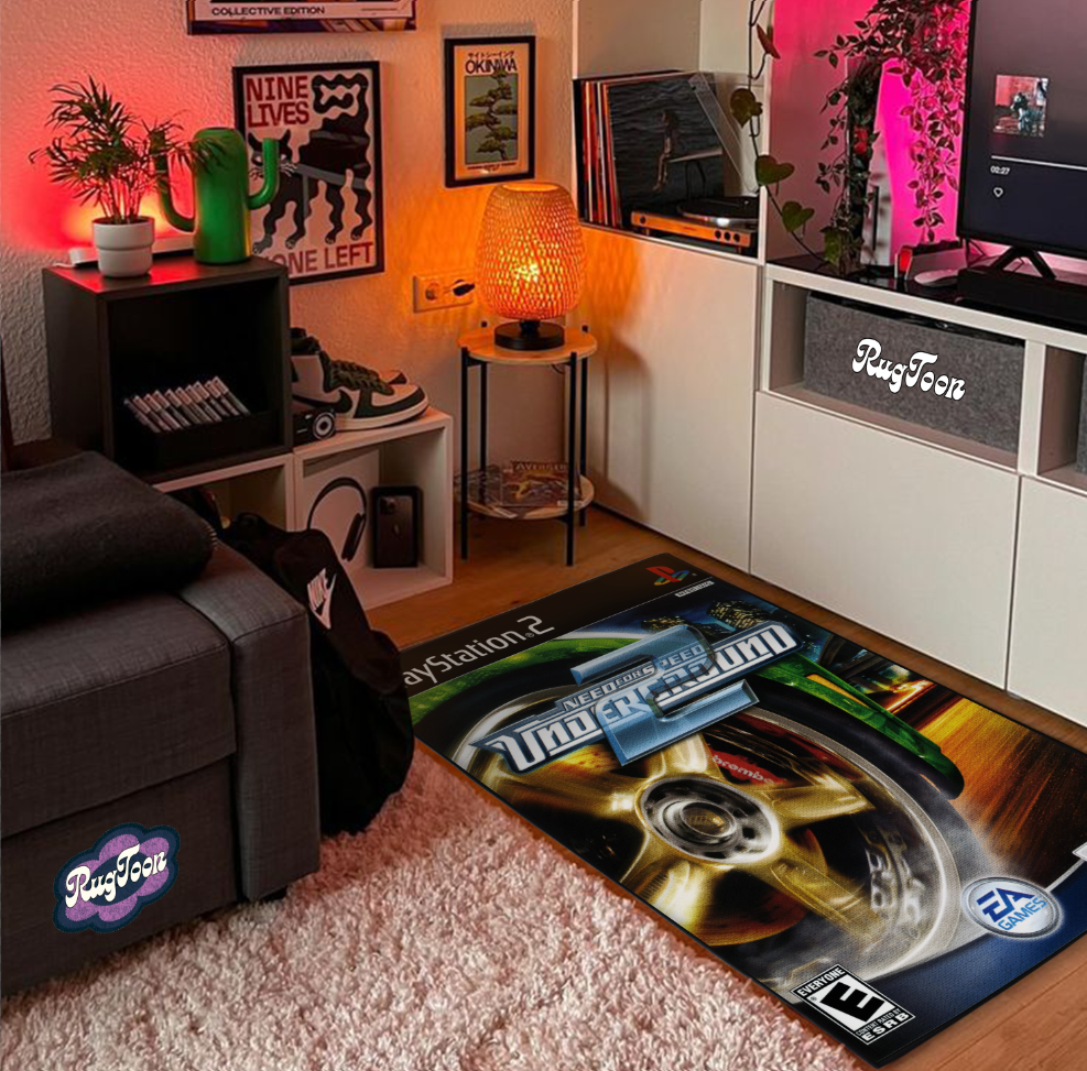 Tapis Need For Speed Underground 2 – Design Disque PS2