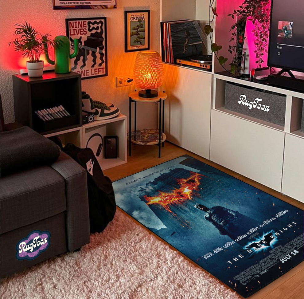 Tapis Batman – The Dark Knight Movie Cover – Gotham Bruce Wayne
