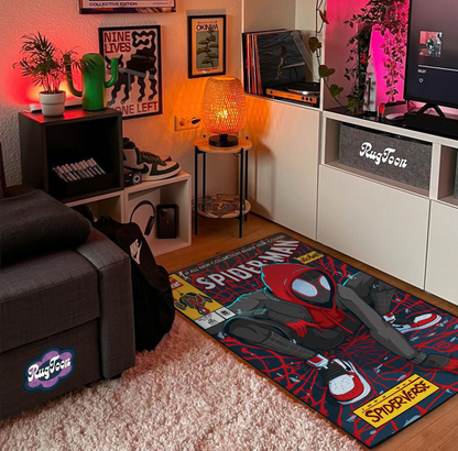 Tapis Spider-Man – Design Fan Art Comics Miles Morales