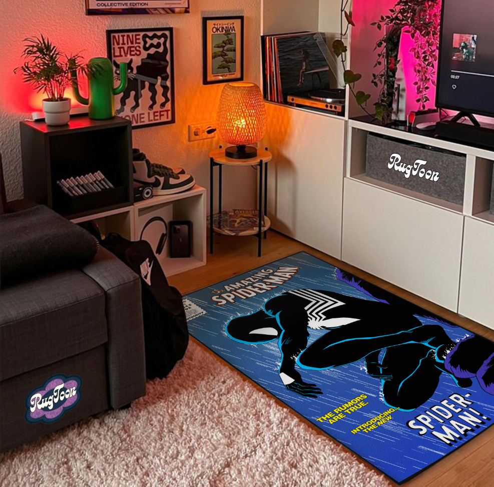 Tapis Spider-Man – Design Comic Dark Symbiote