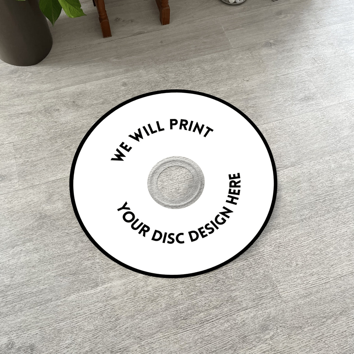 Cd/disk Rug Custom CD Rug – Personalized Disc or Vinyl Design – RugToon