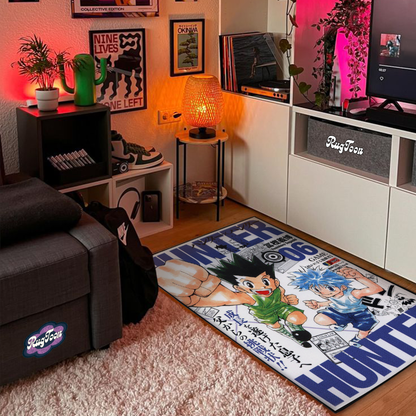 Hunter x Hunter Rug – Gon & Killua Manga Cover Art