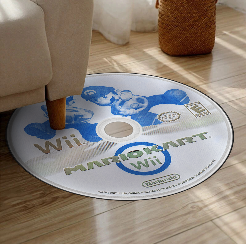Tapis Disque Mario Kart Wii – Nintendo Jeu CD