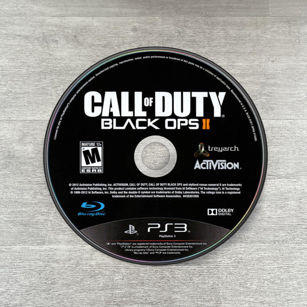Call of Duty BO2 disc rug for PS3 and Xbox 360 gaming room decor