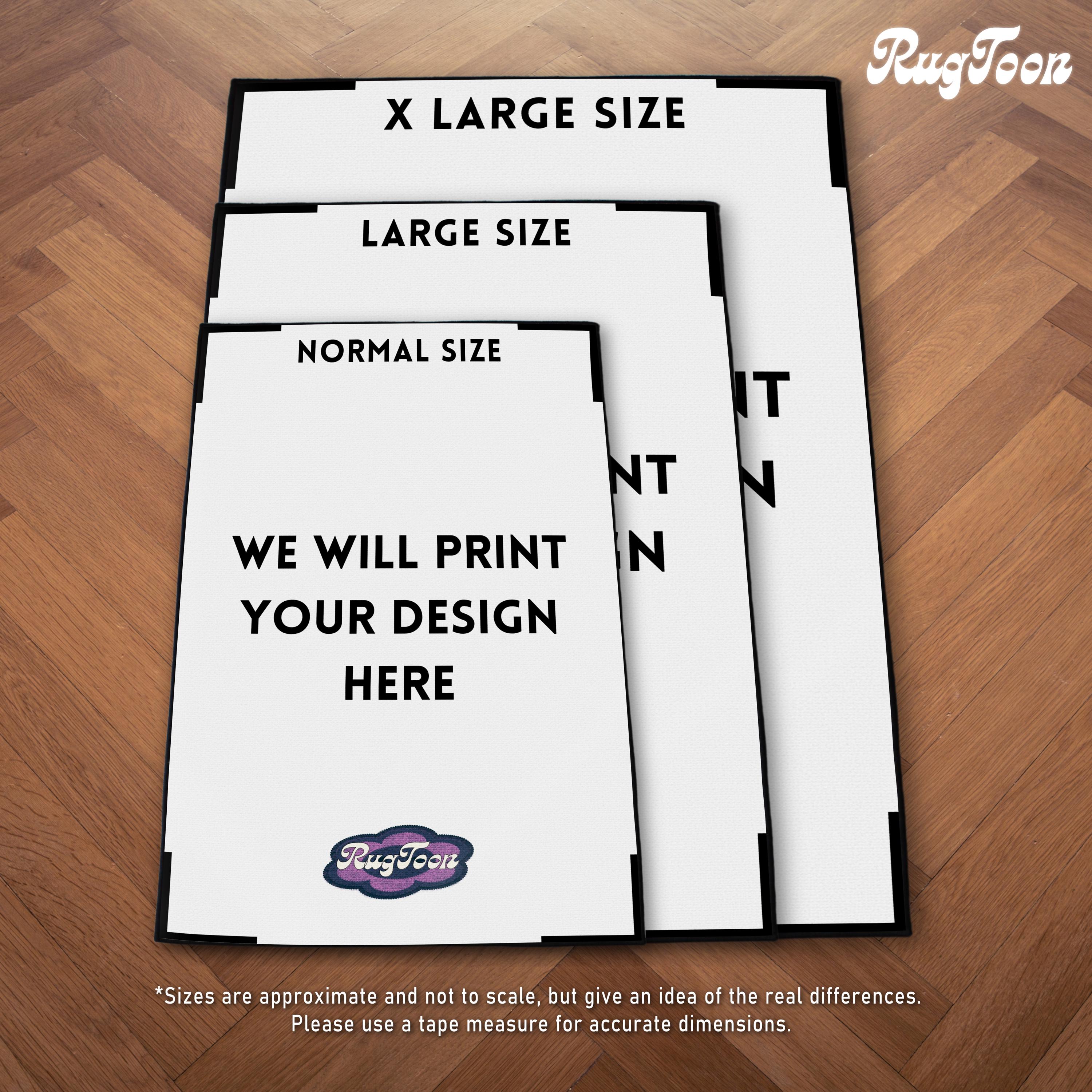 Custom Rug – Print Your Design, Art, Photo on a Personalized Mat – RugToon