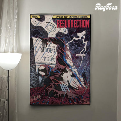 The Rug can be hanged on a wall like a poster for decoration.