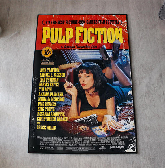 Tapis Pulp Fiction – Affiche du Film – Art de Film Tarantino
