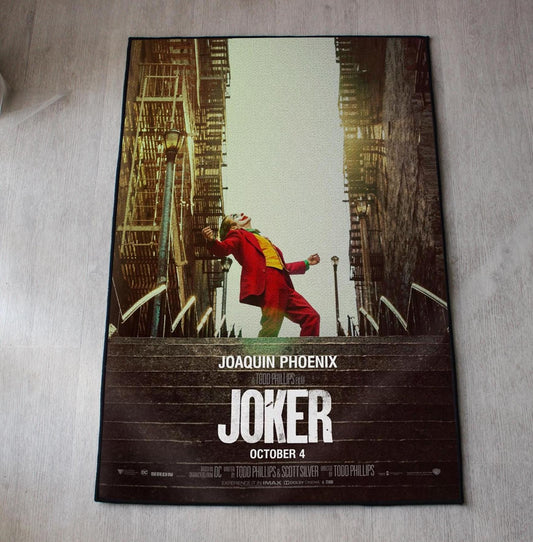 Tapis Joker – Couverture du Film DC – J.Phoenix