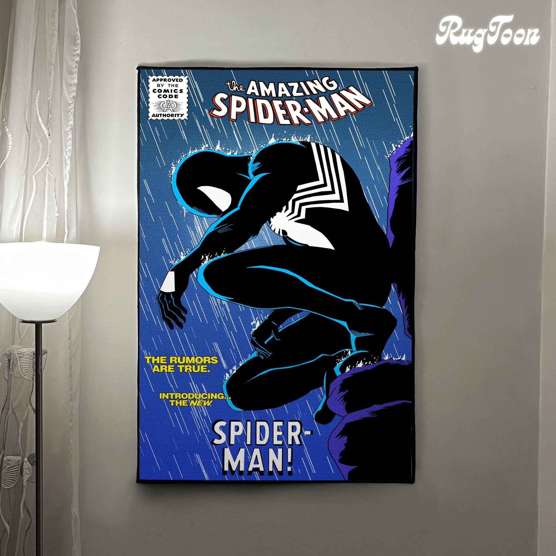 The Rug can be hanged on a wall like a poster for decoration.