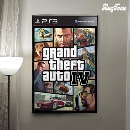 The Rug can be hanged on a wall like a poster for decoration.