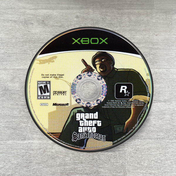GTA San Andreas Disc Rug - Rockstar Games PS2 Xbox 360 Carpet - Gamer Room Decor - Retro Game Mat - Video Game Fan Art