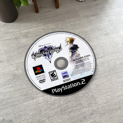 Kingdom Hearts II Disc Rug - PS2 Carpet - Gamer Room Decor - RPG Game Mat - Kingdom Hearts Fan Art - Disney Video Game Rug