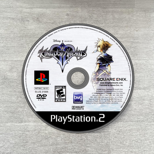 Kingdom Hearts II Disc Rug - PS2 Carpet - Gamer Room Decor - RPG Game Mat - Kingdom Hearts Fan Art - Disney Video Game Rug