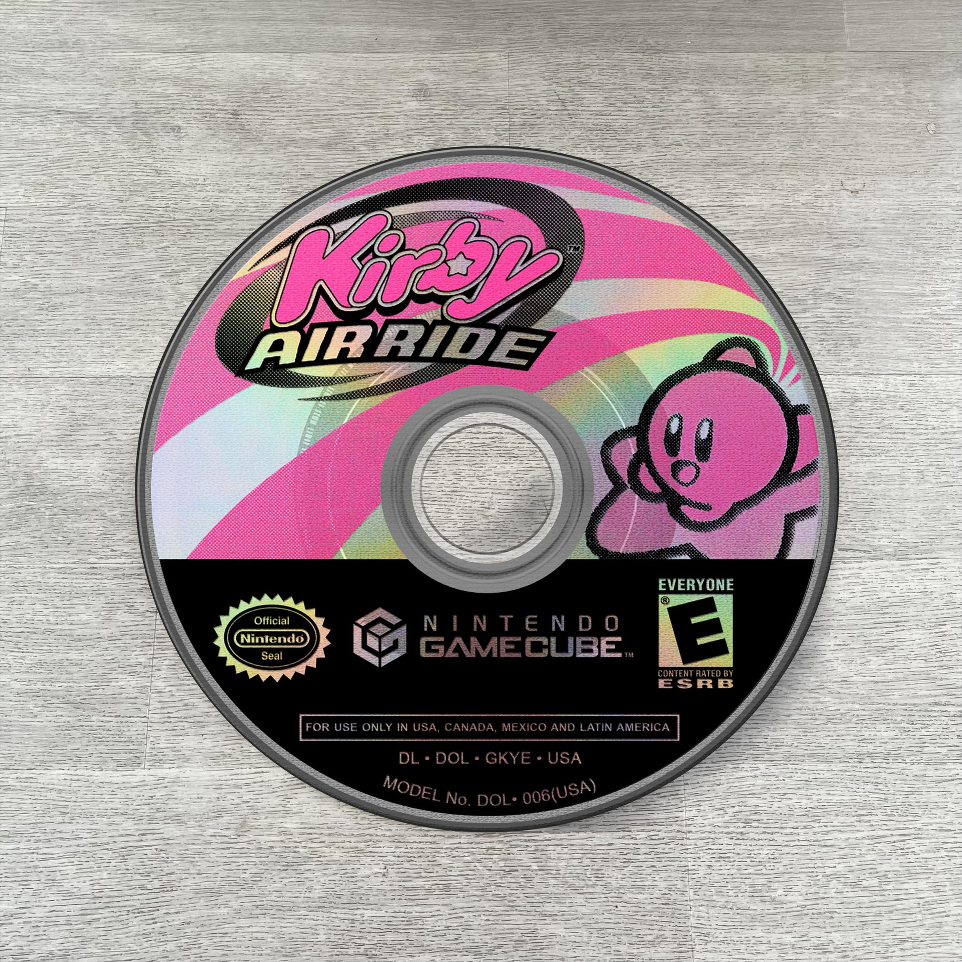 Kirby Air Ride Disc Rug - GameCube Carpet