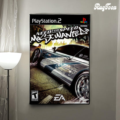 Need For Speed Most Wanted Rug – PS2 Racing Game Decor