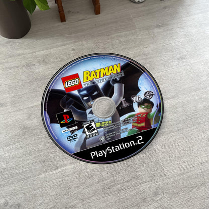 Lego Batman Disc Rug - PS2 Game Cover Carpet - DC Comics Superhero Mat - Gamer Room Decor - Retro Video Game Fan Art Rug